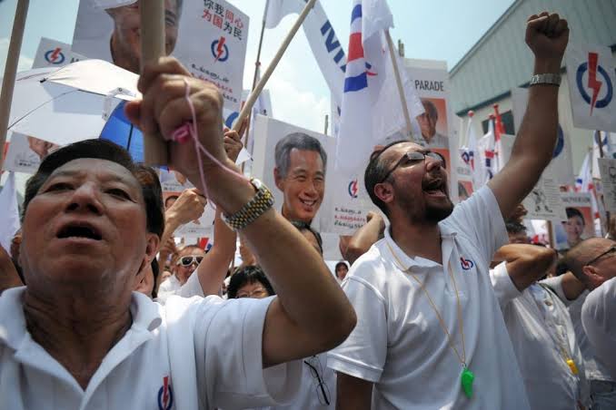 The People’s Action Party of Singapore Wins 87 of 97 Seats in the Election.