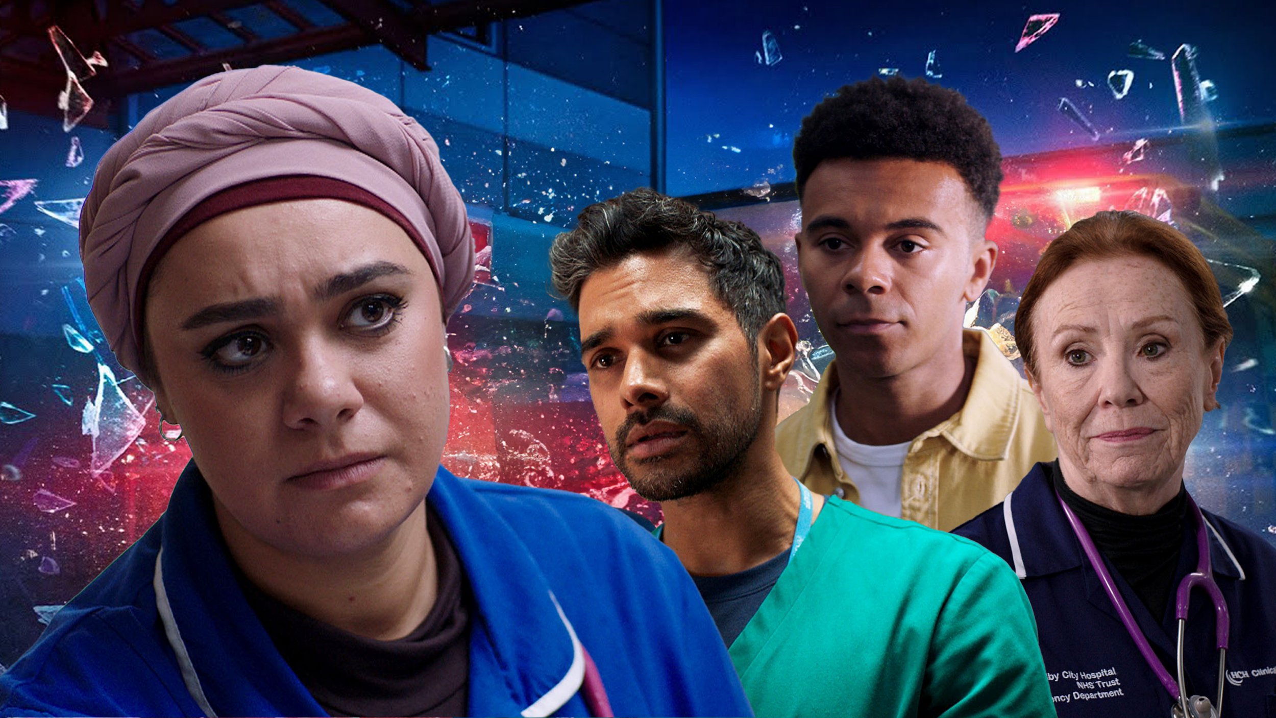 BBC Casualty spoilers for this week as Rida’s hair loss story is confirmed