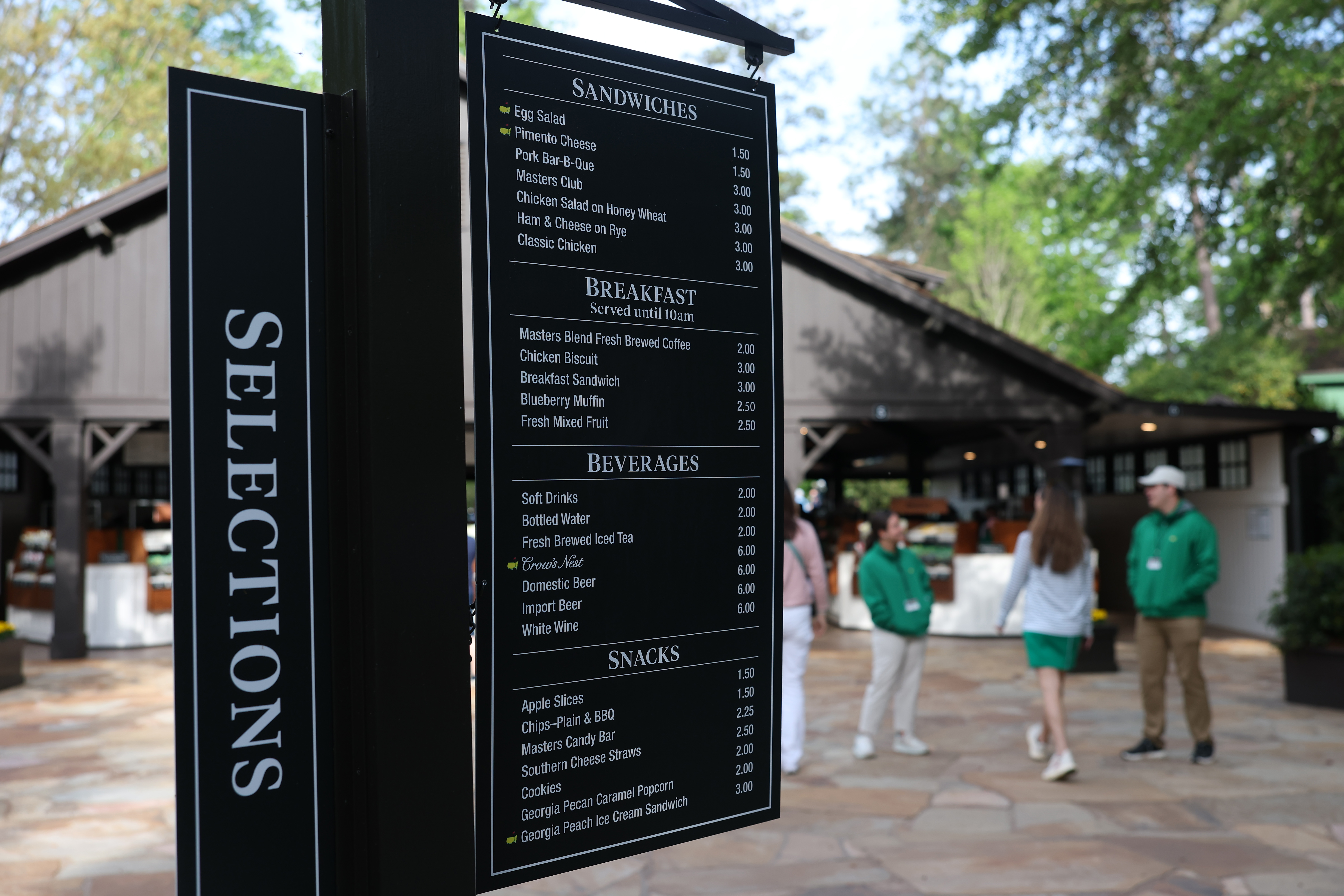 Golf fans floored by Masters food prices ahead of Augusta return