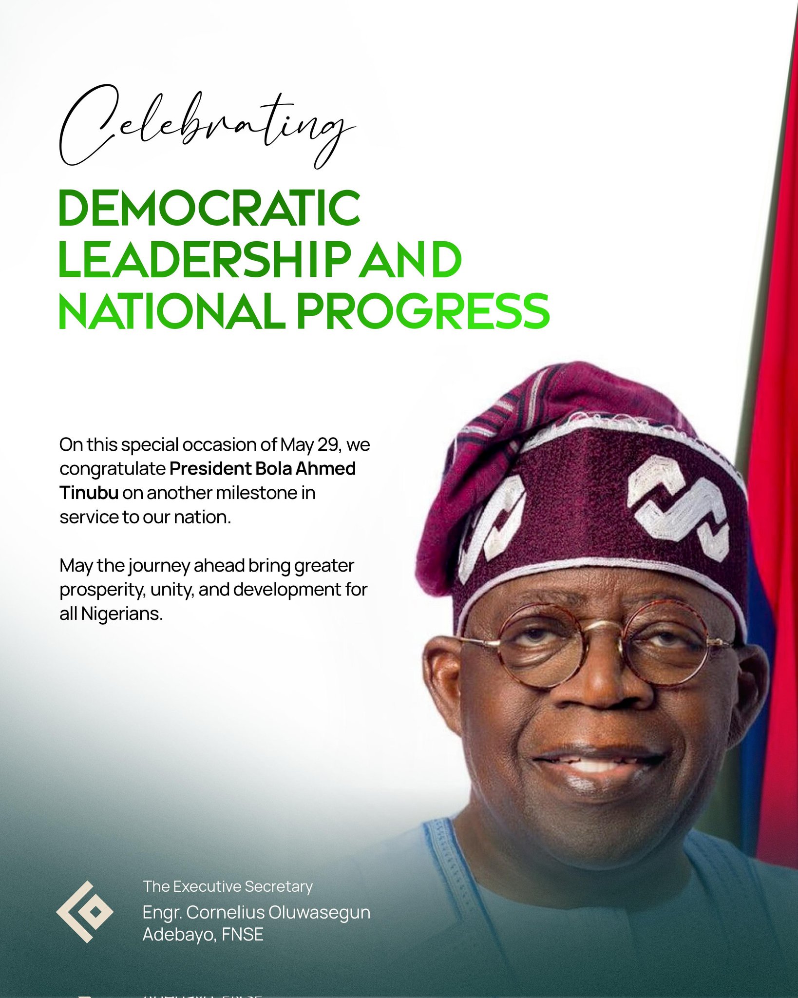 NALDA Tinubu three years
